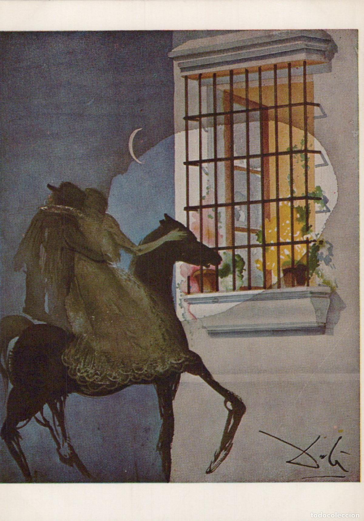 Postales: Salvador Dali Carmen and Don Jose Unposted *YBA474