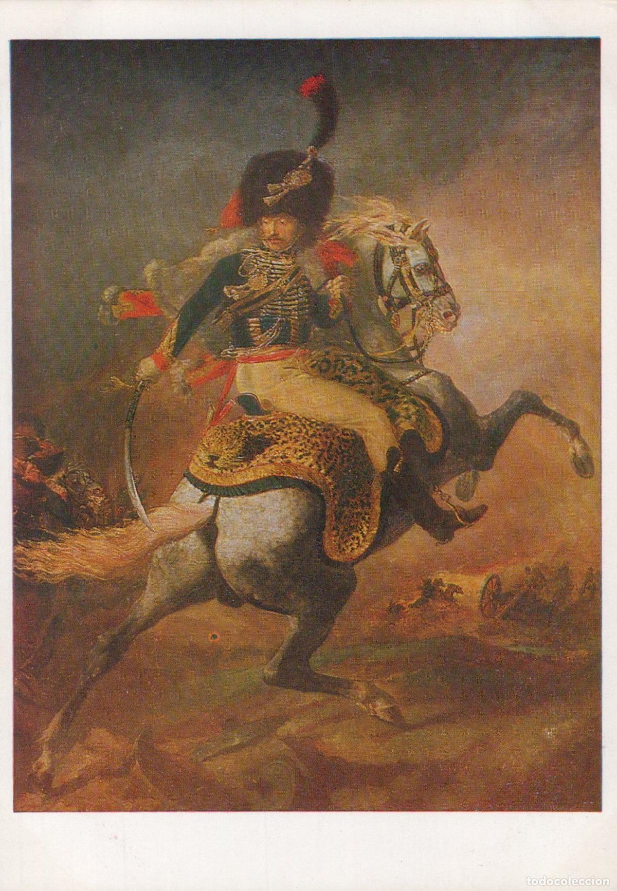 Postales: Officer of the Imperial Guard Charging G&eacute;ricault Unposted *YBA508