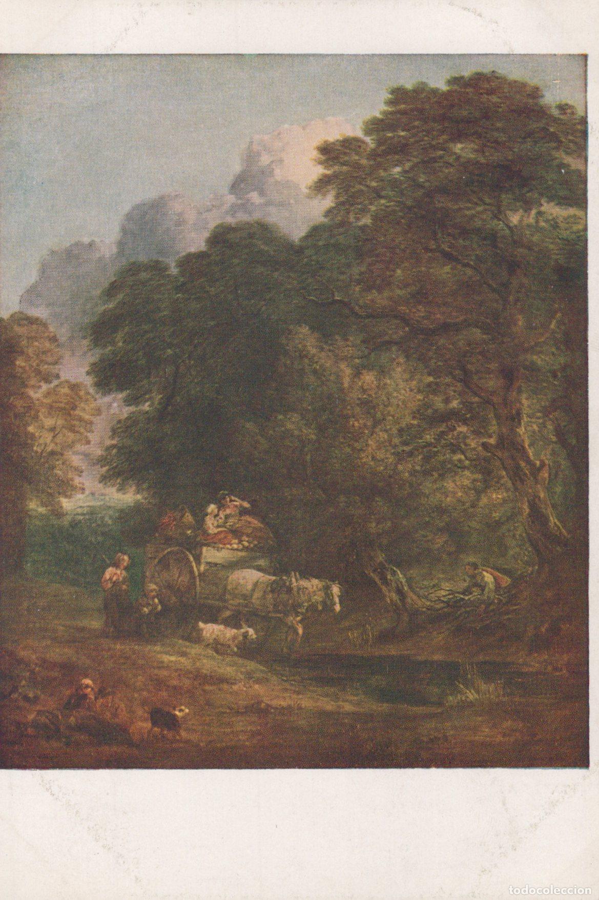 Postales: Thomas Gainsborough Market Cart Painting Rural Unposted *YBA512