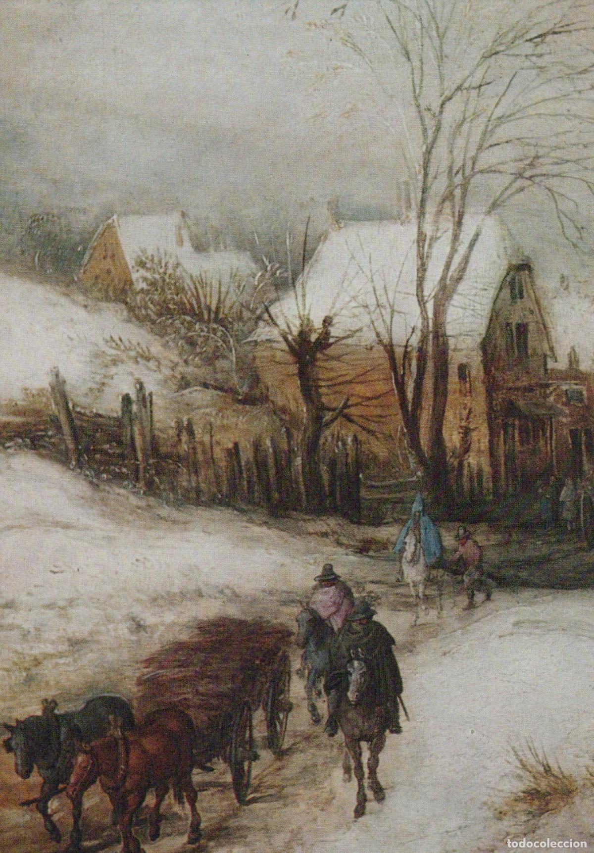 Postales: Jan Brueghel the Elder Winter Landscape Unposted *YBA514