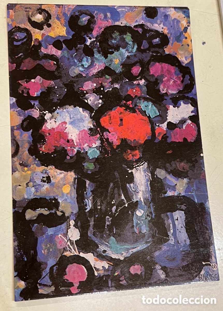Postales: Postal. Mariano Ballester. &ldquo;Flores Negras&rdquo;. Murcia. 1966.