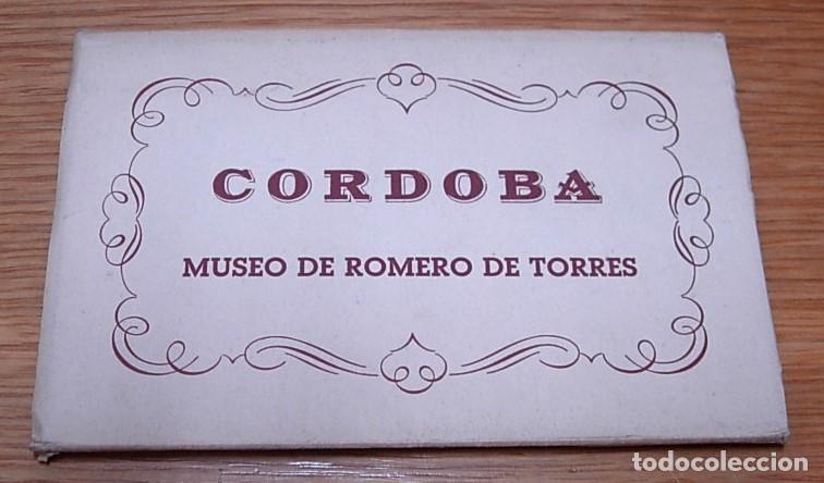 Postales: MUSEO ROMERO DE TORRES - C&Oacute;RDOBA - acorde&oacute;n desplegable 10 POSTALES 1959 Ediciones Arribas Zaragoza