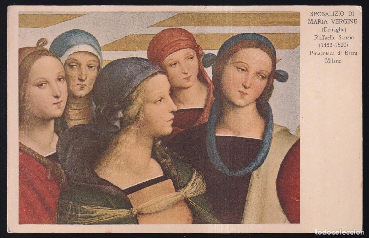 Postales: *Raffaello Sanzio - Sposalizio di Maria Vergine* Roberto Hoesch n&ordm; 3. Nueva.