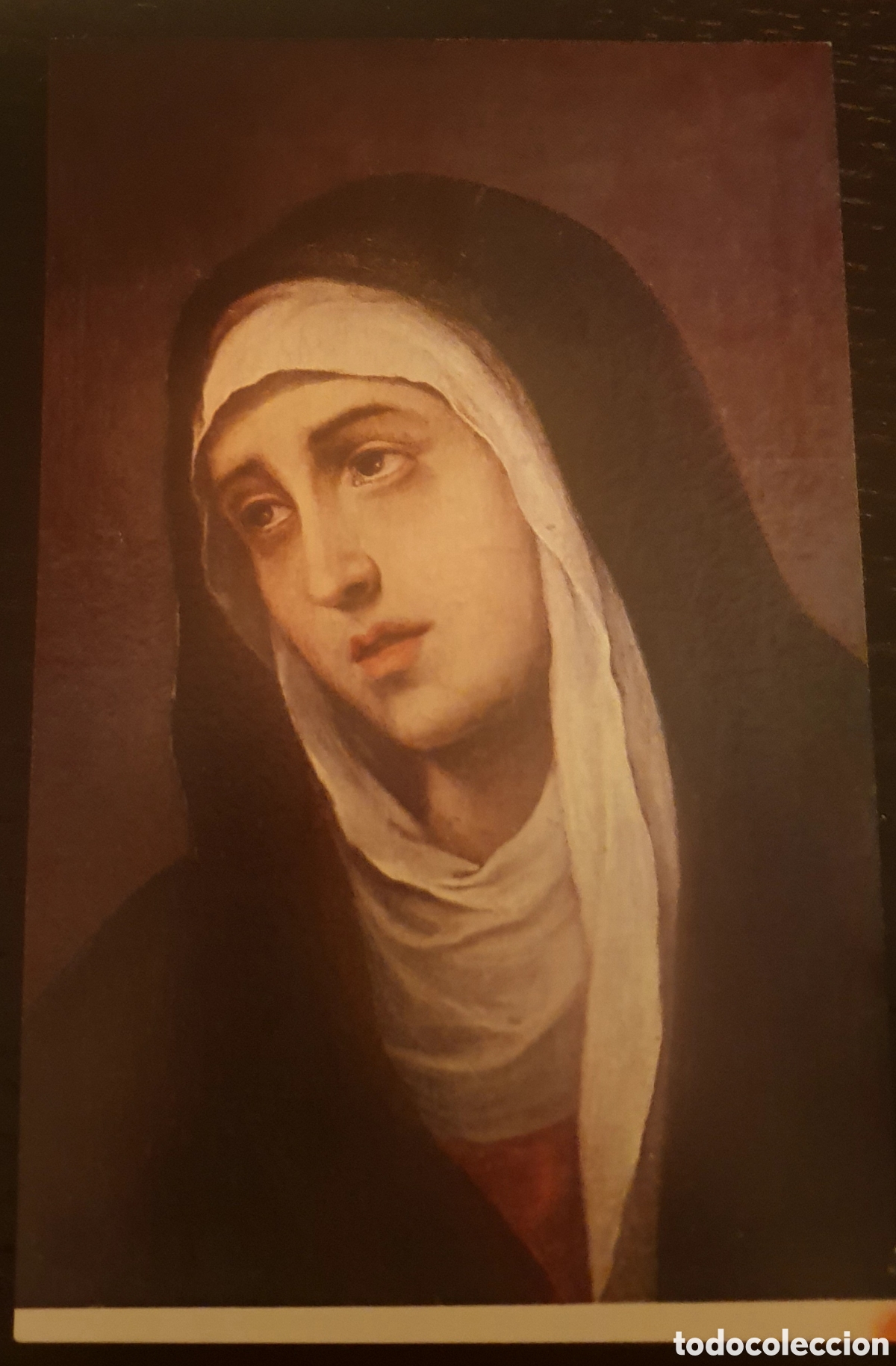 Postales: MUSEO DEL PRADO. MURILLO &rdquo;LA DOLOROSA&rdquo; &ndash; A&Ntilde;O 1958 - ED. AR.OFFO &ndash; NUEVA