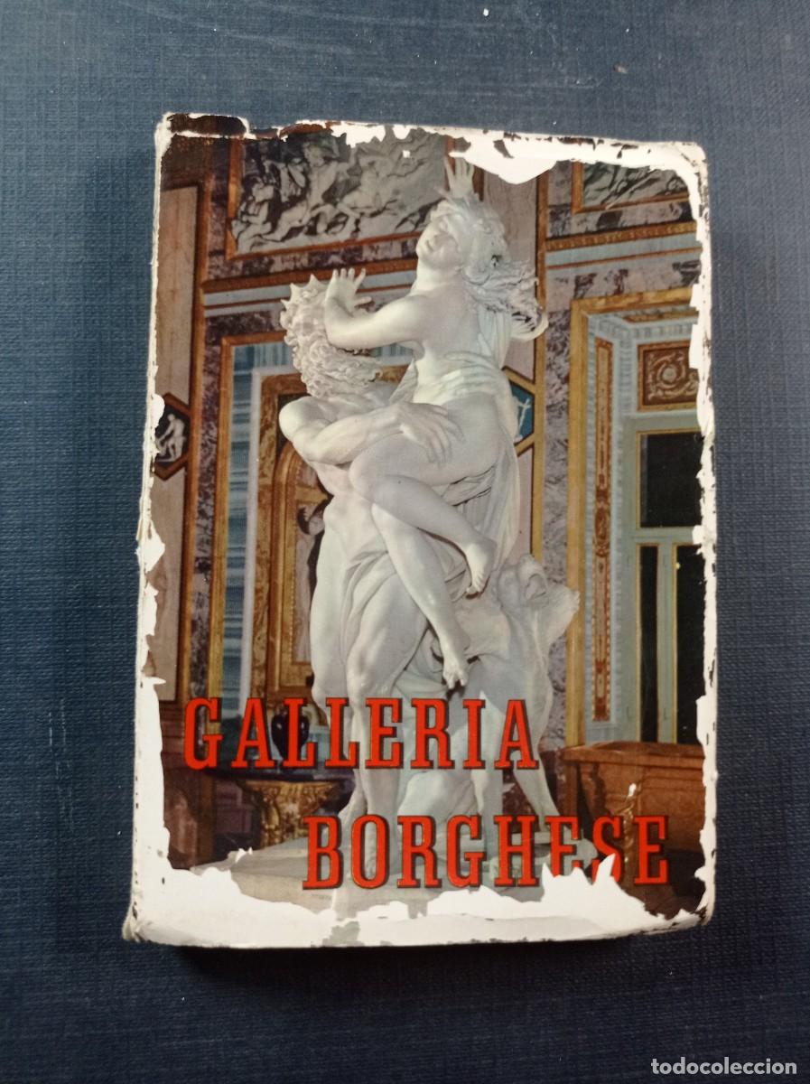 Postales: GALLERIA BORGHESE. POSTALES ENCUADERNADAS EN ACORDE&Oacute;N. EDITA VERDESI, ROMA SIN FECHA. VER ++++