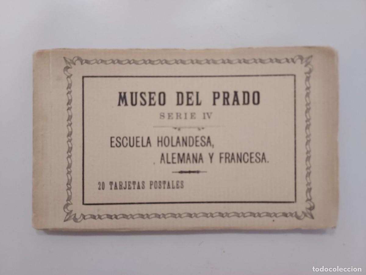 Postales: BLOC POSTALES MUSEO DEL PRADO SERIE IV ESCUELA HOLANDESA ALEMANA FRANCESA, 20 TARJETAS. HAUSER MENET