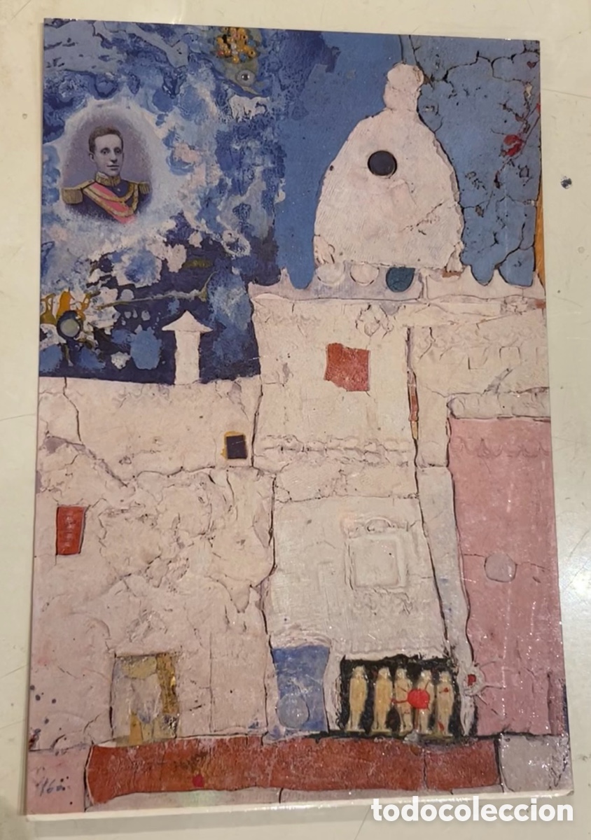 Postales: Postal. Mariano Ballester. &ldquo;El relevo de Alabarderos en el Palacio de Oriente&rdquo;. Murcia. 1960.