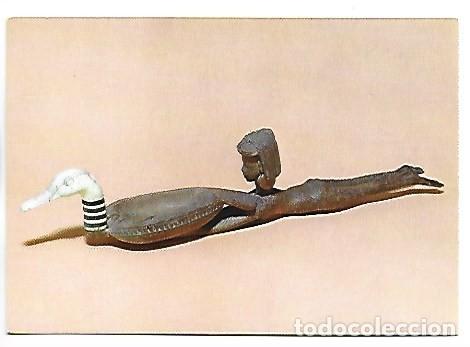 Postales: CUILLERE A FARDS DU TYPE DIT &rdquo;A LA NAGEUSE&rdquo;.- ANTIQUITE EGYPTIEN.- MUSEE DU LOUVRE / PARIS