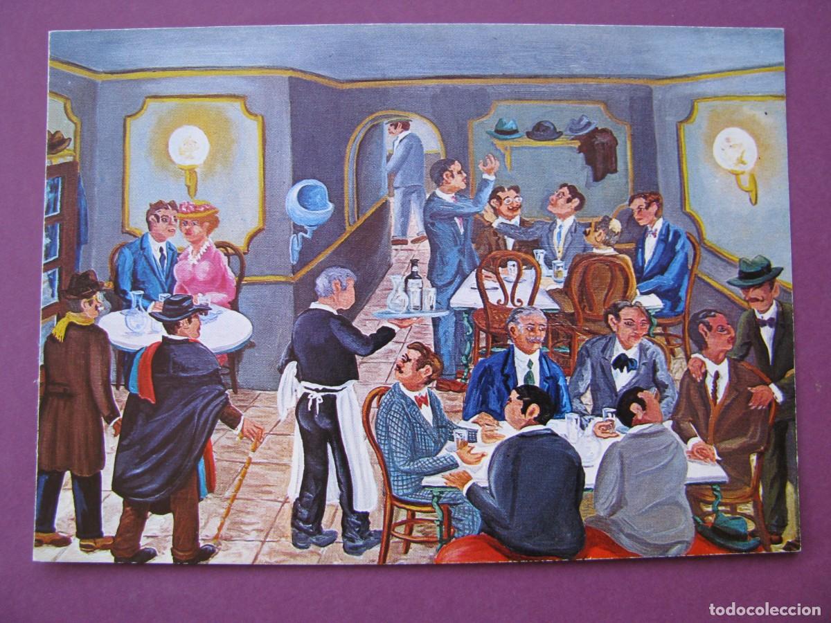 Postales: POSTAL PINTURA MANUEL BLASCO, LA TERTULIA. ED. KEKES