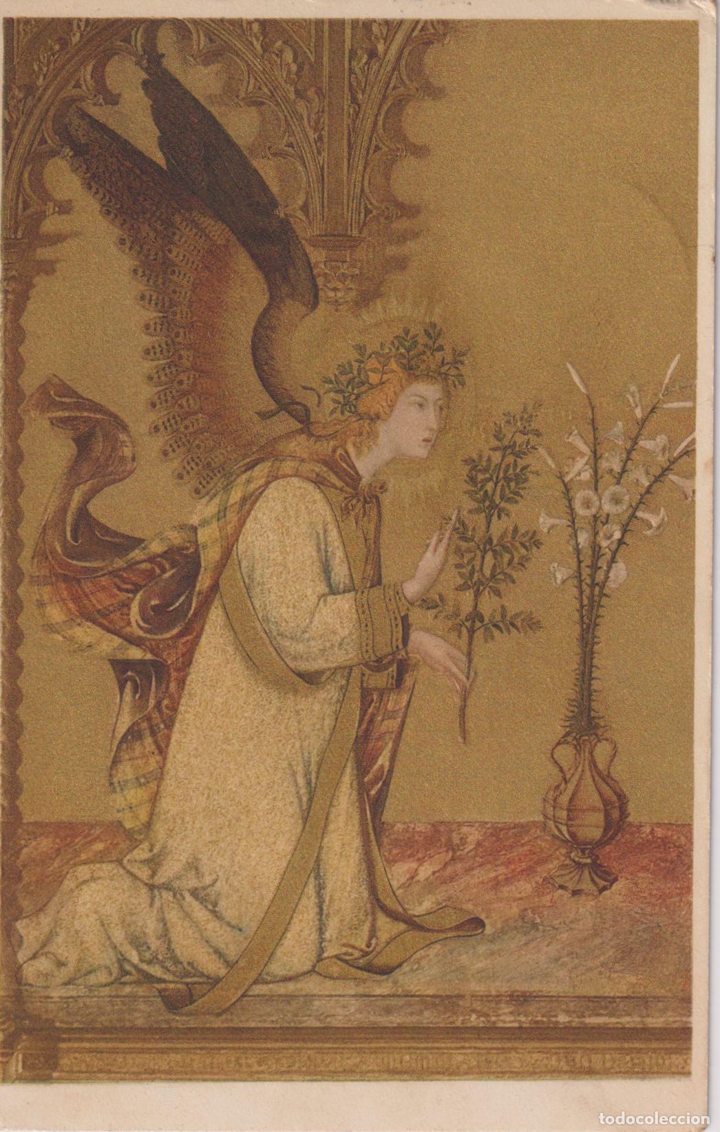 Postales: POSTAL DE LA OBRA SIMONE MARTINI, ANGELO ANNUNZIANTE &ndash; CIRCULADA 1955