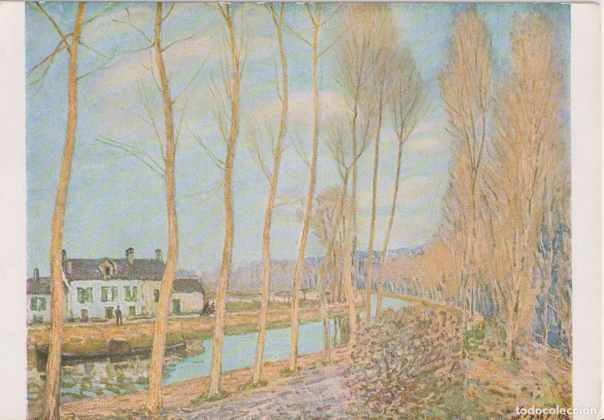 Postales: POSTAL DE LA OBRA DE ALFRED SISLEY, EL CANAL DEL LOING - LES EDITIONS NOMIS 5950 - S/C
