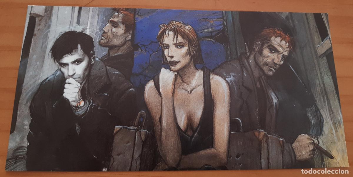 Postales: TARJETA - SANS TITRE - A&Ntilde;O 1992 - ACRYLIQUE ET GOUACHE SUR PAPIER - 10 X 21 CMS. - PERFECTO ESTADO