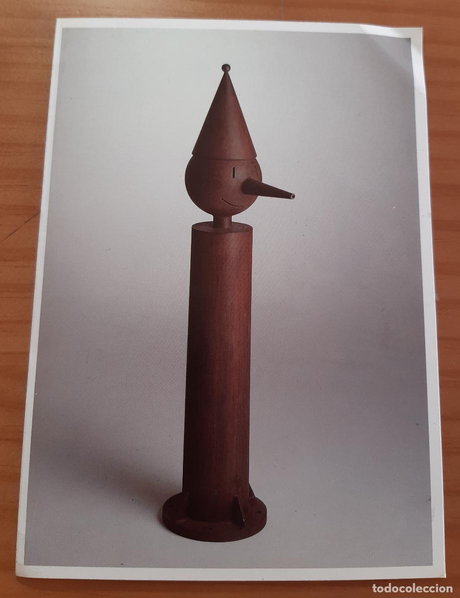 Postales: INVITACI&Oacute;N EXPOSICI&Oacute;N - ARTUR HERAS-EL CAMINO DEL ARTE - D&Iacute;PTICO - A&Ntilde;O 1990 - MUY BUEN ESTADO