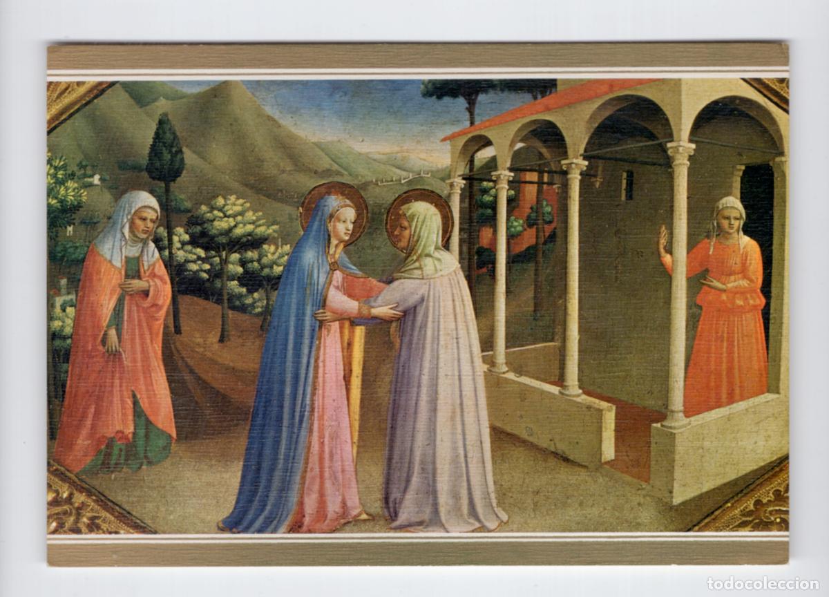 Postales: N&ordm; 173 MUSEO DEL PRADO. La Anunciaci&oacute;n. Fra Angelico -Escudo de Oro/FISA, 1967-