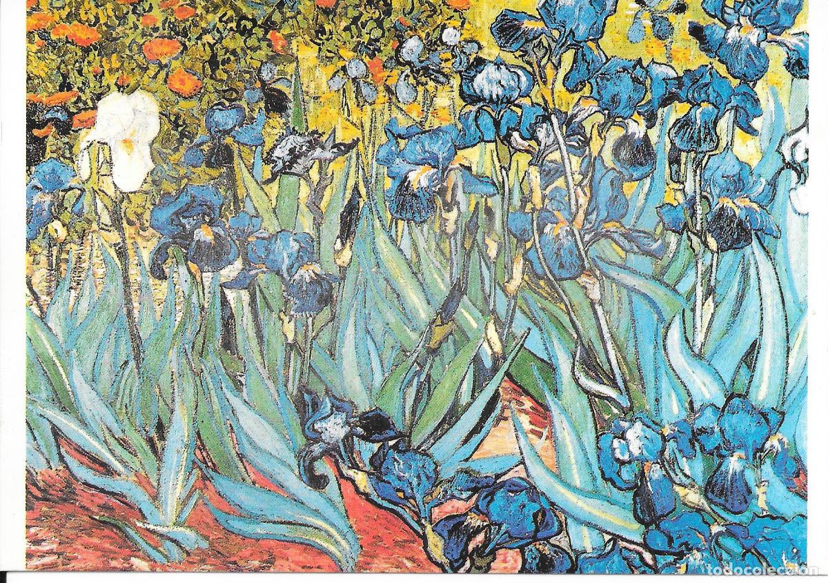 Postales: [POSTAL] Vincent Van Gogh (1853 - 1890). 'Iris (1889). Col. particular (sin circular)