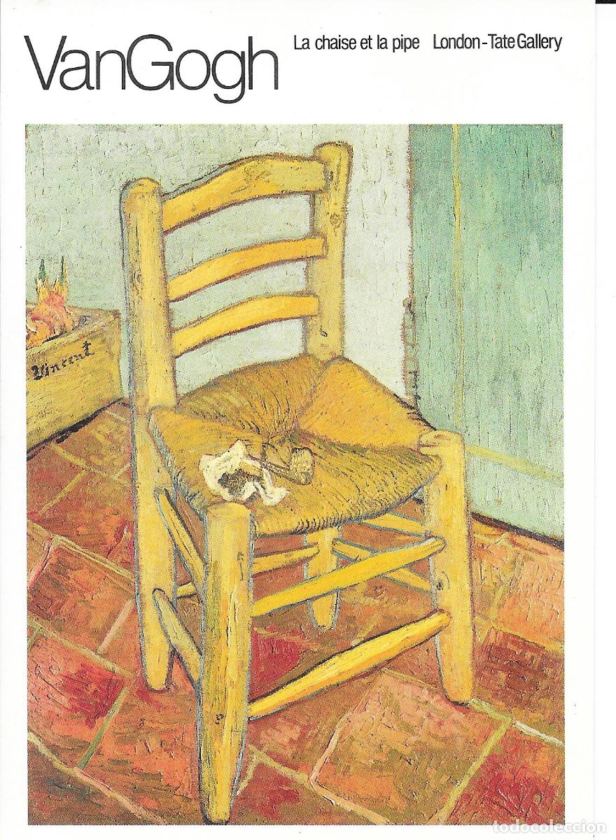 Postales: [POSTAL] V. Van Gogh (1853 - 1890). 'La chaise et la pipe'. Tale Gallery Londres (sin circular)