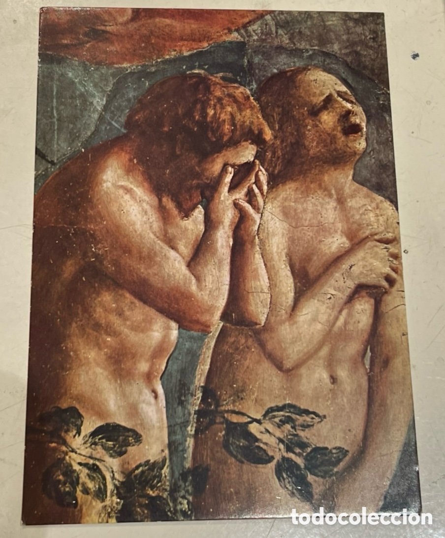 Postales: Postal. Masaccio. Bas&iacute;lica del Camine. Firenze. Italia. A&ntilde;os 80