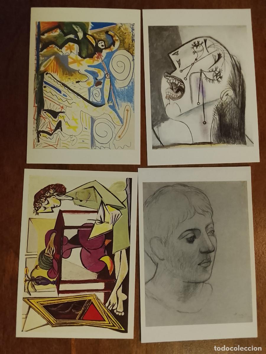 Postales: Lote de 4 postales de Picasso