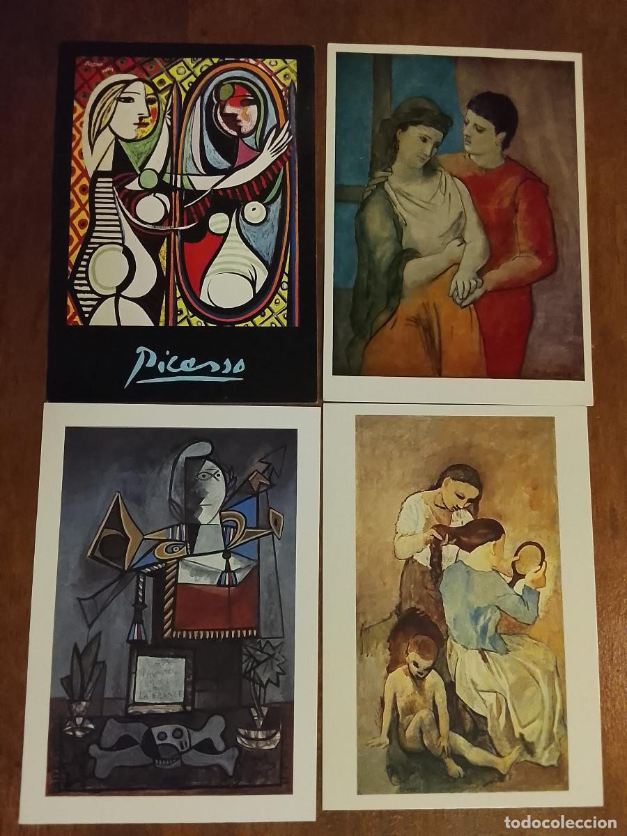 Postales: Lote de 4 postales de Picasso