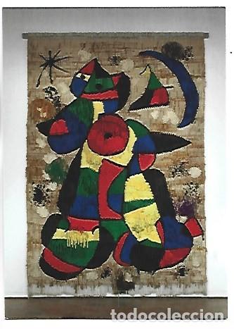 Postales: &rdquo; TAPIZ DE LA FUNDA&Ccedil;IO JOAN MIRO - 1979 &rdquo;.- BARCELONA