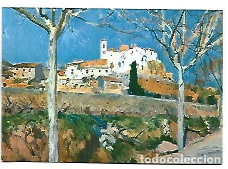 Postales: &rdquo; PAISATGE DE CANYELLES &rdquo;.- (JOAQUIM MIR TRINXET).- MUSEU DE L&acute;EMPORDA / FIGUERES