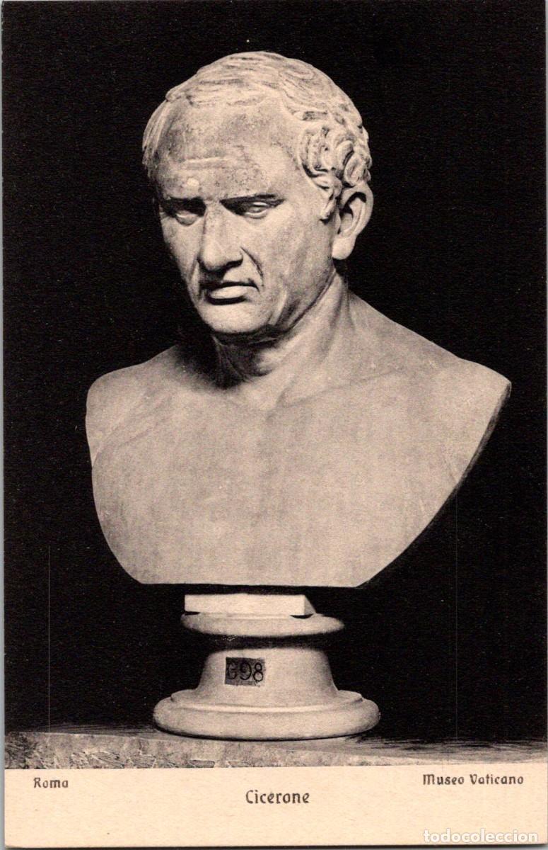 Postales: Cicerone - Roma - Museo Vaticano - Brunner & C. 6307 - 139x90mm - Cicer&oacute;n - Postal