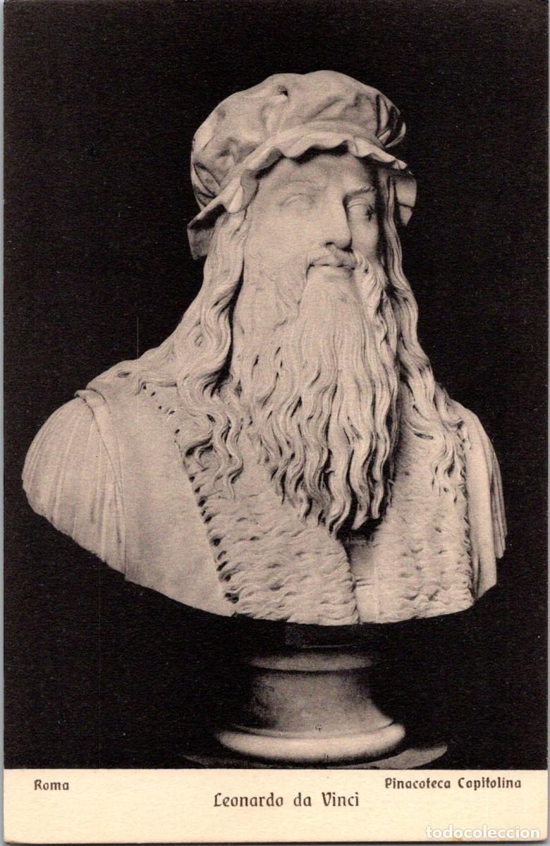 Postales: Leonardo da Vinci - Roma - Pinacoteca Capitolina - Brunner & C. 6367 - 139x90mm - Postal
