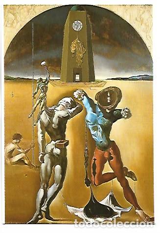 Postales: LOS ATLETAS COSMICOS - THE COSMIC ATHLETES.- (SALVADOR DALI)