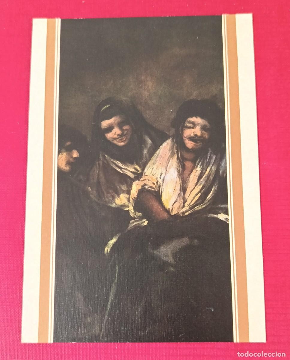 Postales: POSTAL DOS MUJERES Y UN HOMBRE - GOYA - MUSEO DEL PRADO - COMERCIAL ESCUDO DE ORO