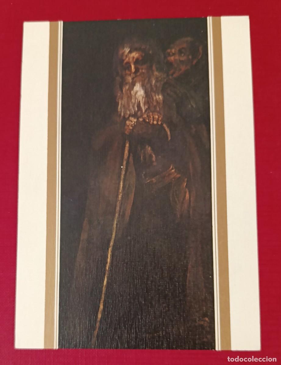 Postales: POSTAL DOS FRAILES - GOYA - MUSEO DEL PRADO - ESCUDO DE ORO