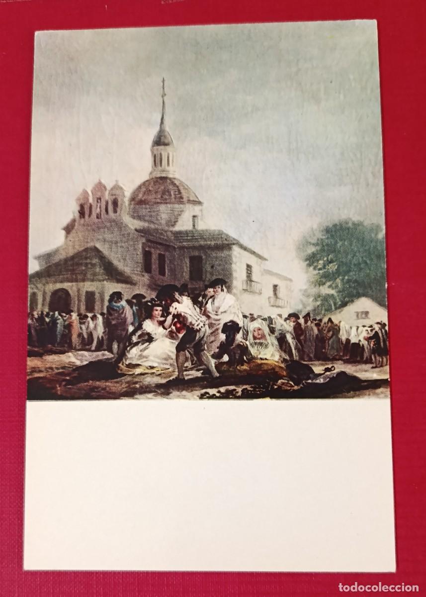 Postales: POSTAL HERNITA DE SAN ISIDRO - GOYA - MUSEO DEL PRADO - EDICIONES ART&Iacute;STICAS