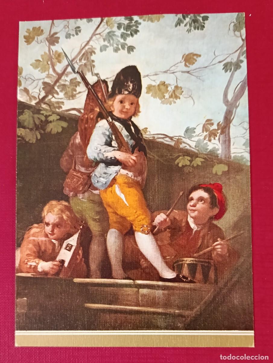 Postales: POSTAL MUCHACHOS JUGANDO A SOLDADOS - GOYA - MUSEO DEL PRADO -