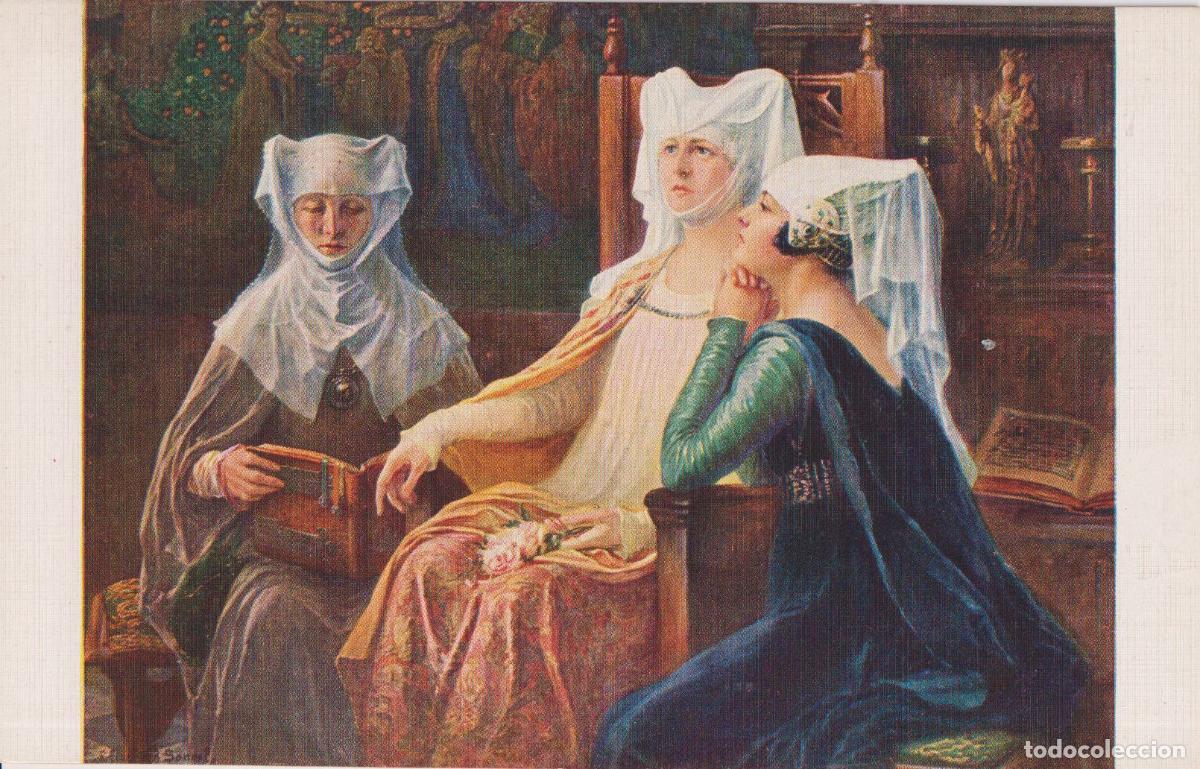 Postales: POSTAL DE LA OBRA DE MLLE.ELISABETH SONREL, LA NOVELA DE CAVALLERIA &ndash; S/C