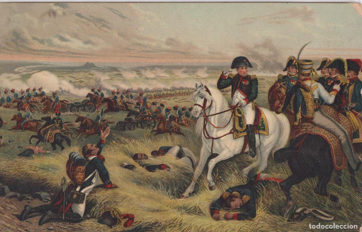 Postales: POSTAL DE LA OBRA DE HIPPOLYTE BELLANGE, WAGRAM &ndash; STENGEL &ndash; ESCRITA