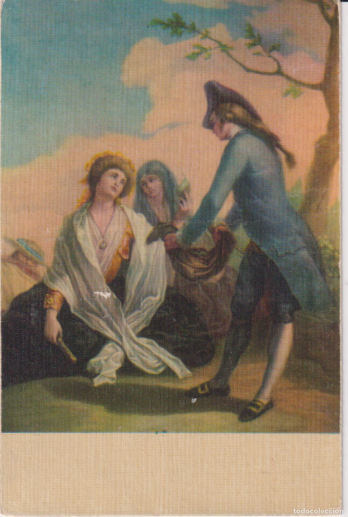 Postales: POSTAL DE LA OBRA DE R. BAYEU SUBIAS, OBSEQUIO CAMPESTRE &ndash; EDICIONES BARSAL &ndash; S/C