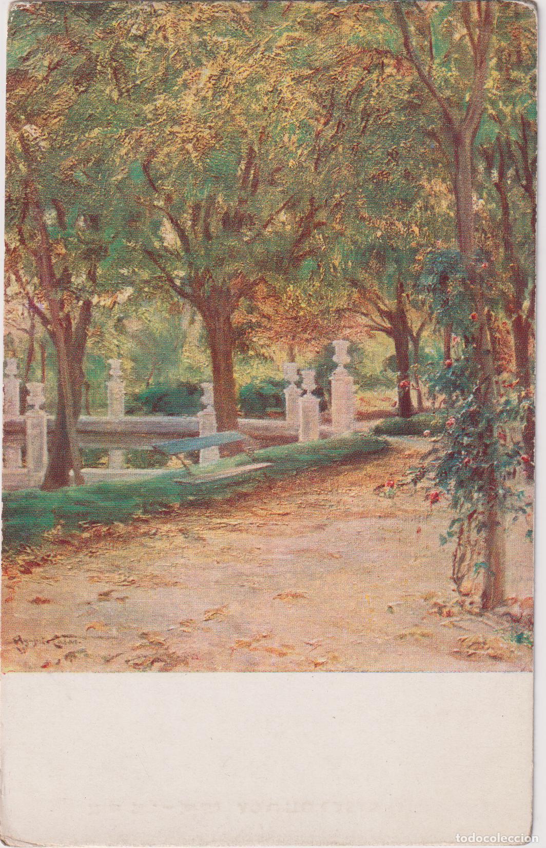 Postales: POSTAL DE LA OBRA DE AGAPITO CASAS, JARDIN &ndash; EDICIONES VICTORIA N&ordm;939 &ndash; S/C