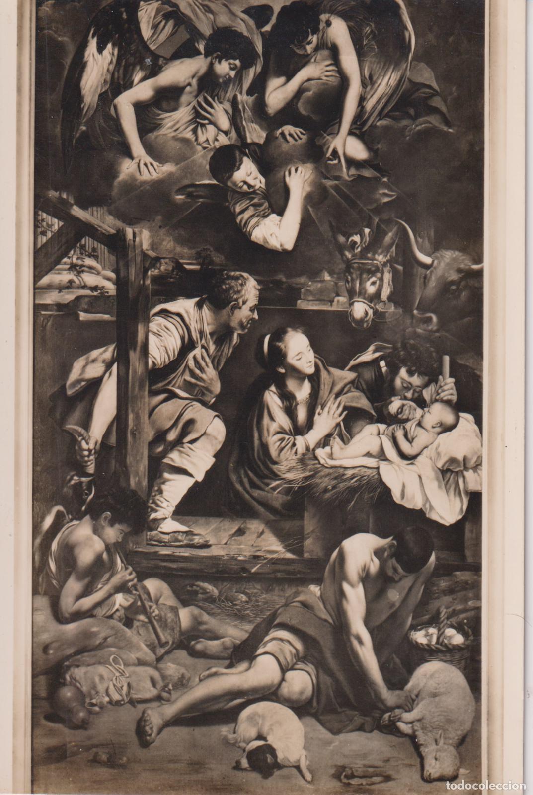 Postales: POSTAL DE LA OBRA DE JUAN B.MAYNO, ADORACI&Oacute;N DE LOS PASTORES &ndash; A.R,MAS &ndash; S/C