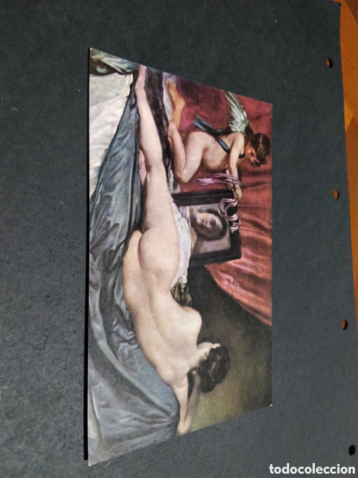 Postales: Postal arte la venus del espejo, Vel&aacute;zquez