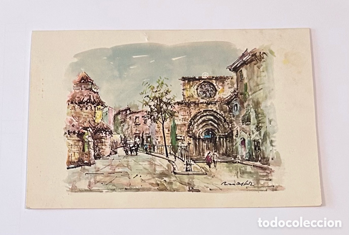 Postales: TARJETA POSTAL. REPRODUCCI&Oacute;N ACUARELA DE JAUME ROCA I DELPECH