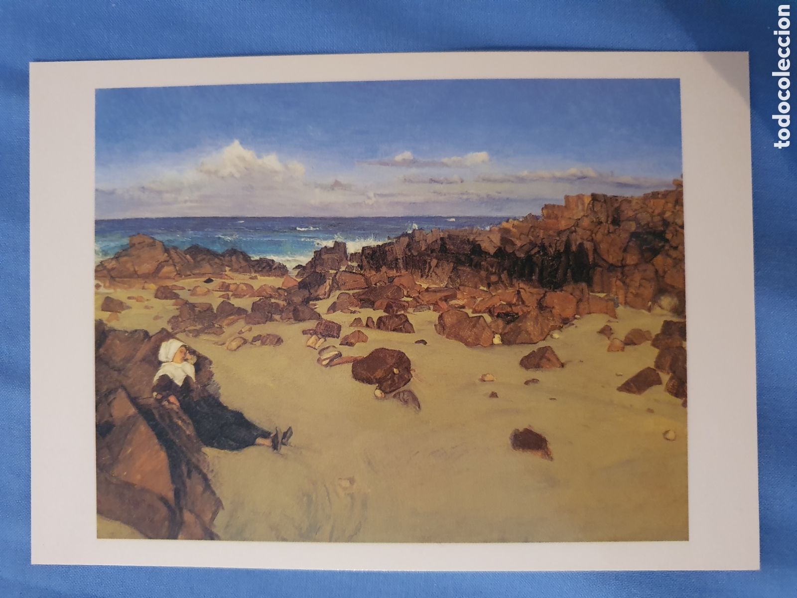 Postales: Postal con cuadro de 1861