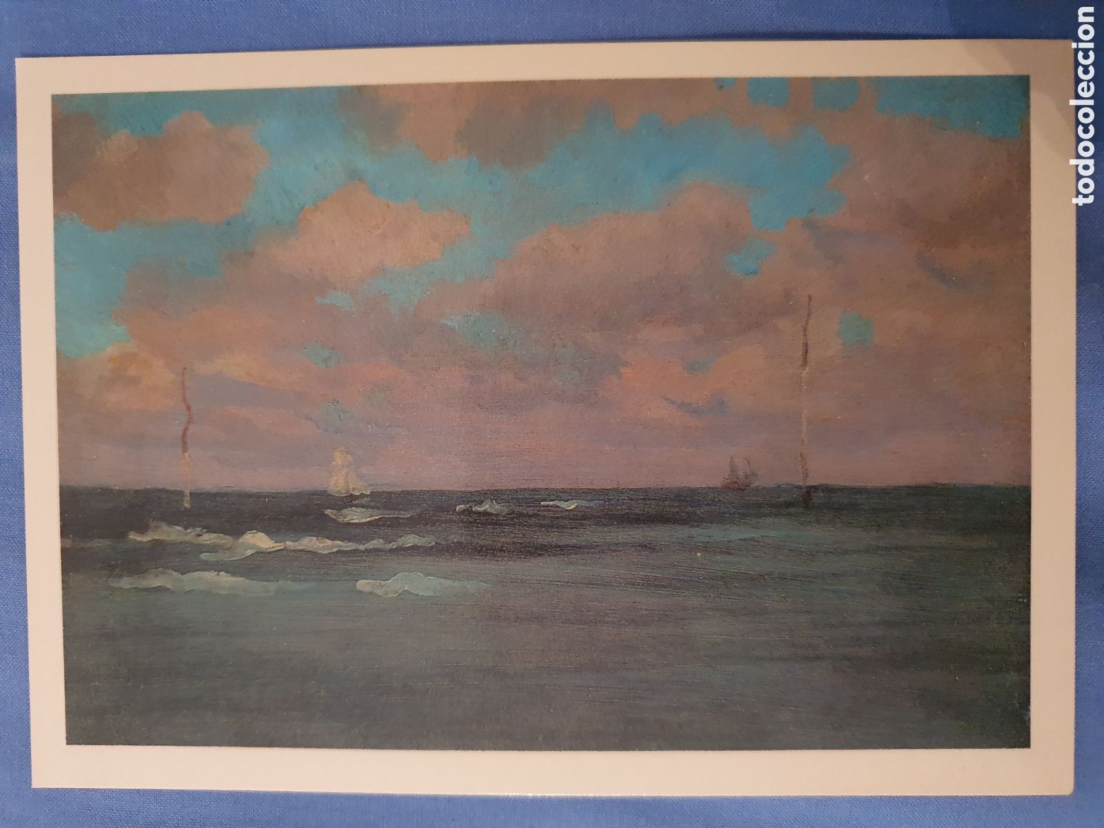 Postales: Postal con cuadro de 1893