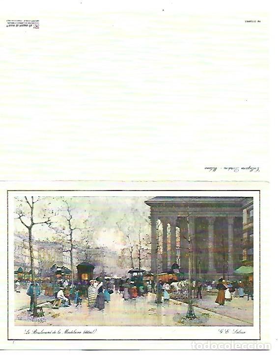 Postales: LE BOULEVARD DE LA MADELEINE (DETAIL).- (G.E.LALOUE).- MILANO