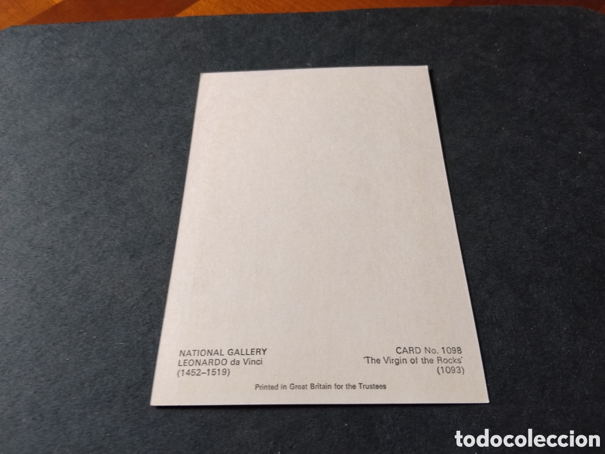 Postales: Postal Arte Leonardo da Vinci - Foto 2
