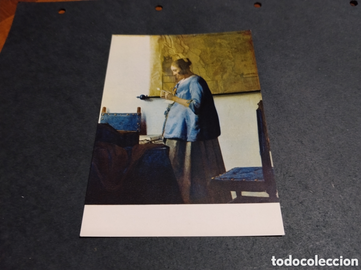 Postales: Postal Arte Johannes Vermeer