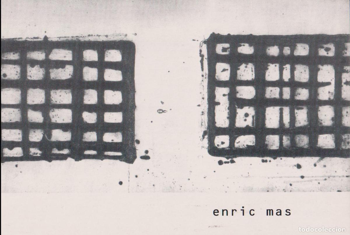 Postales: IGUALADA - LA GALERIA DEL PASSATGE &ndash; INAUGURACI&Oacute; DE L'EXPOSICI&Oacute;: ENRIC MAS &ndash; 1996