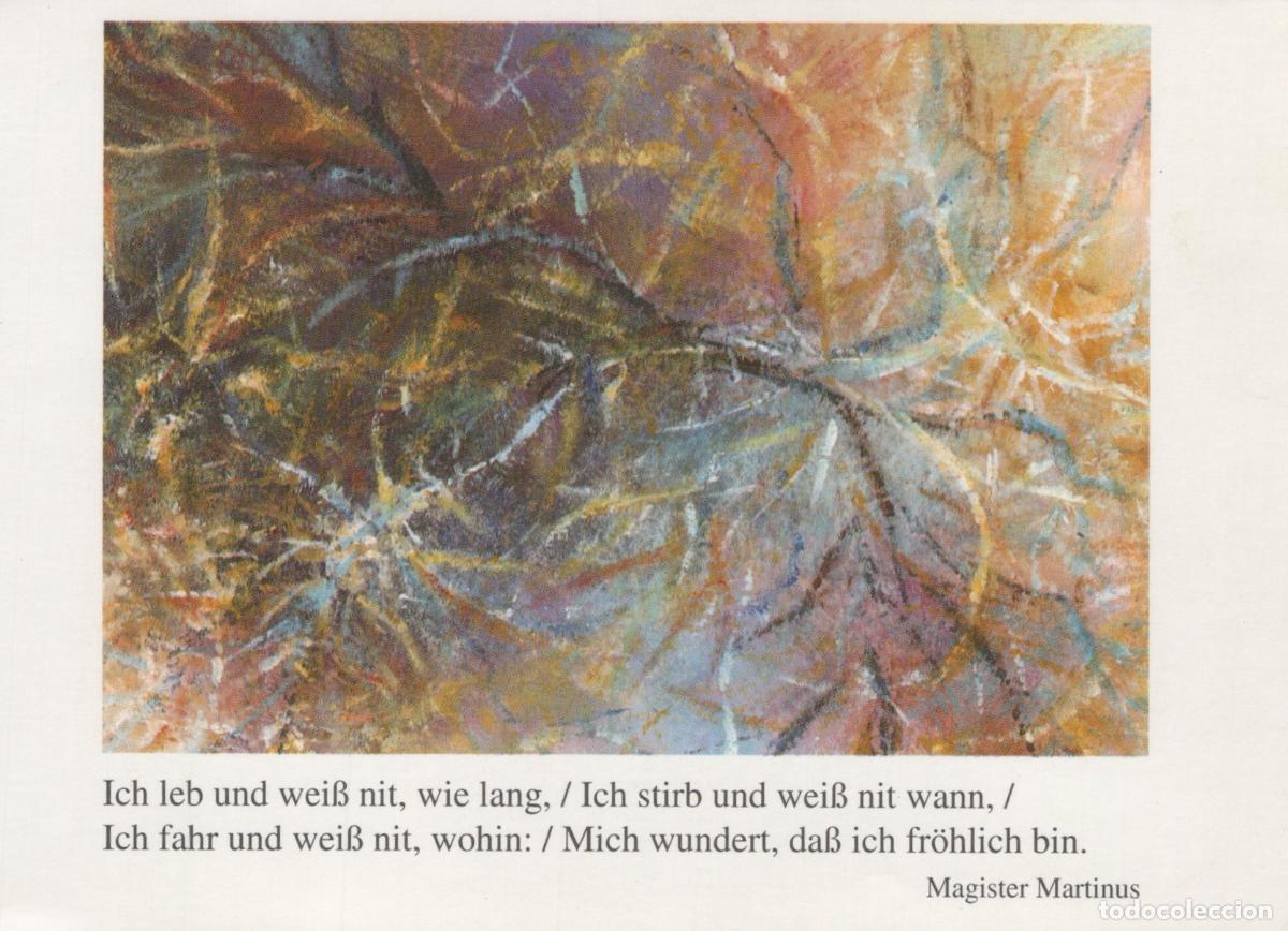 Postales: Topics Fine Arts Abstract Art Quote By Magister Martinus *YBB772