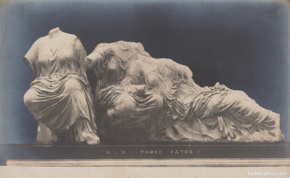Postales: Topics The Three Fates Sculpture From The Parthenon Marbles Unposted *YBC491
