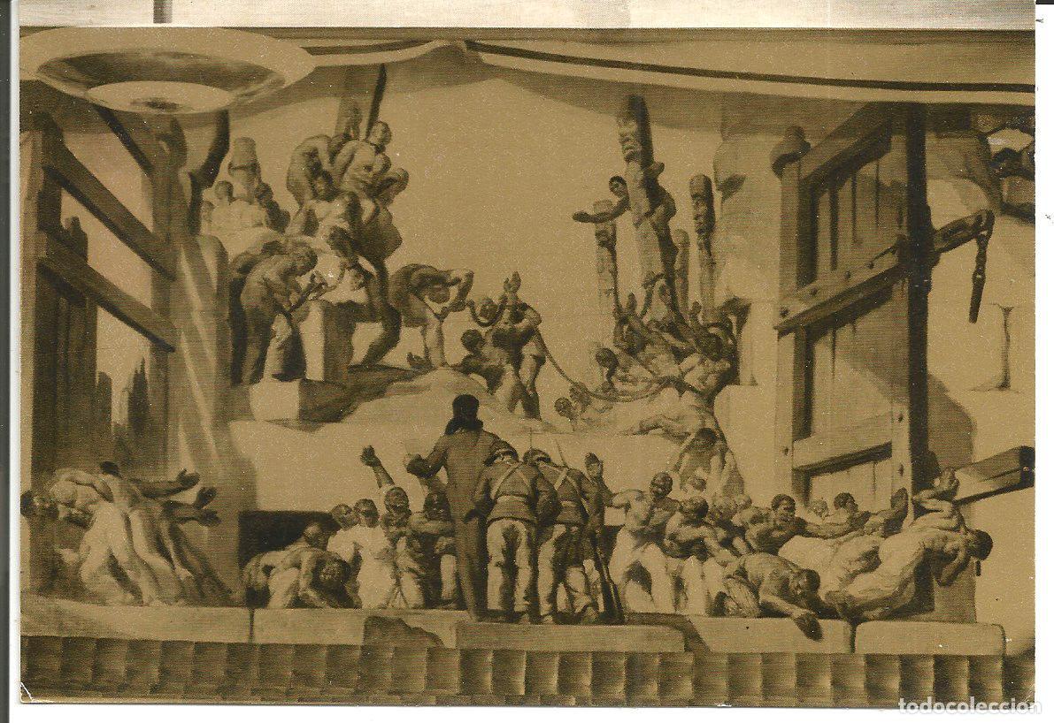 Postales: POSTAL PINTURA MURAL DE J. M. SERT - PALAIS DES NATIONS - GENEVE, SALLE DES CONSELLS