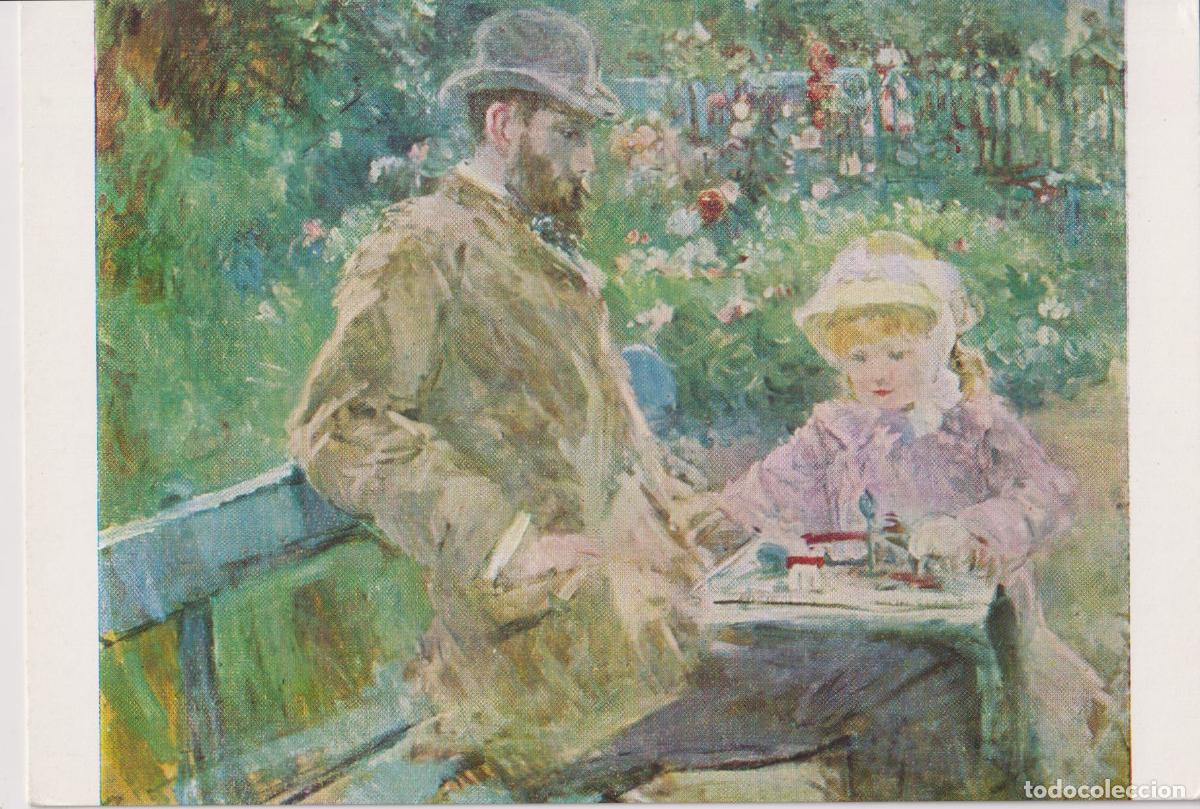 Postales: POSTAL DE LA OBRA DE BERTHE MORISOT, EDOUARD MANET &ndash; EDITIONS NOMIS N&ordm;6150 &ndash; S/C