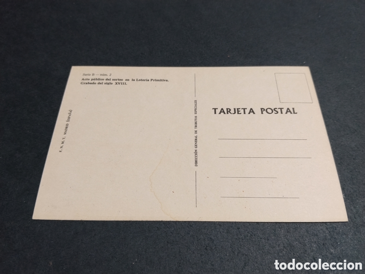 Postales: Postal arte acto publico sorteo - Foto 2